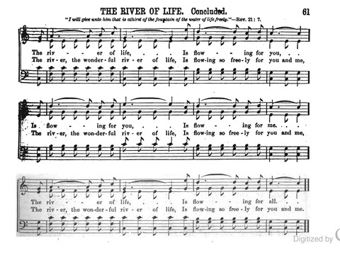 Gospel Echoes: A Choice Collection of Songs for Use in the Sunday-School, Prayer and Praise Meetings, and the Home Circle page 59
