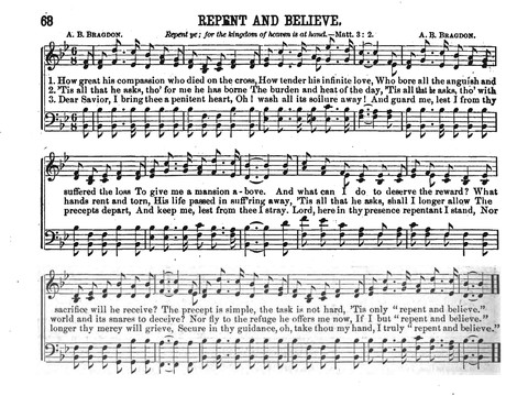Gospel Echoes: A Choice Collection of Songs for Use in the Sunday-School, Prayer and Praise Meetings, and the Home Circle page 66