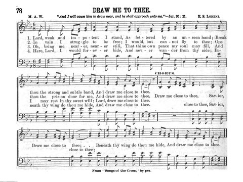 Gospel Echoes: A Choice Collection of Songs for Use in the Sunday-School, Prayer and Praise Meetings, and the Home Circle page 76