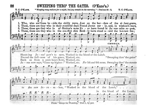 Gospel Echoes: A Choice Collection of Songs for Use in the Sunday-School, Prayer and Praise Meetings, and the Home Circle page 84