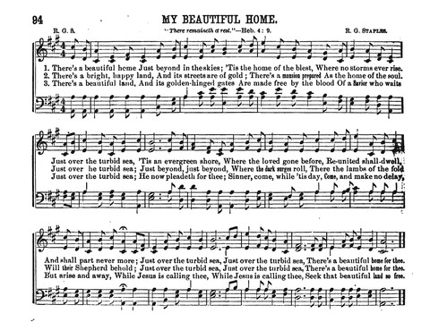 Gospel Echoes: A Choice Collection of Songs for Use in the Sunday-School, Prayer and Praise Meetings, and the Home Circle page 92