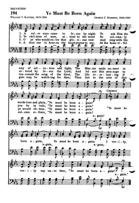 Great Hymns of the Faith page 167