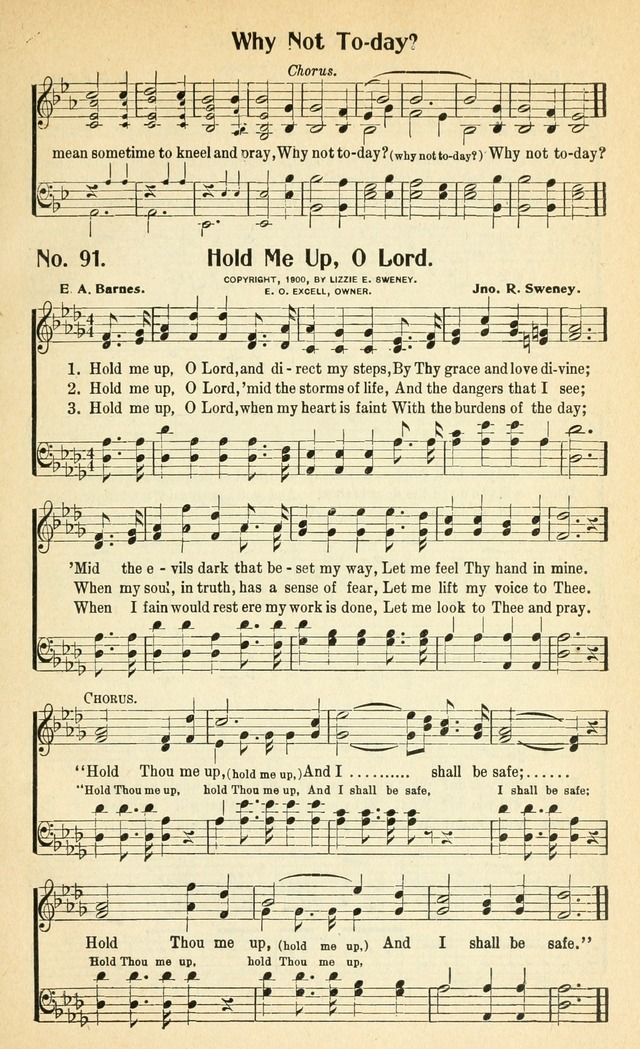 Glorious Hymns: with supplement page 98