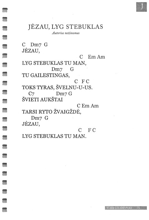 Giesmynas: Vilniaus Laisvųjų Krikščionių Bažnyčios page 75
