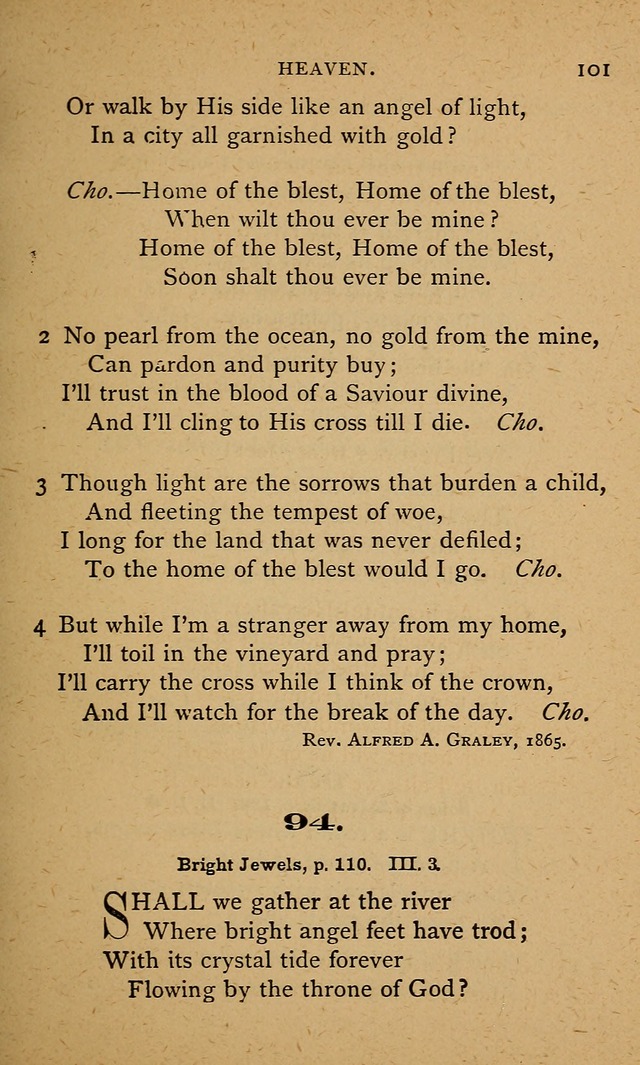 Gathered Leaves of Sunday School Song page 108