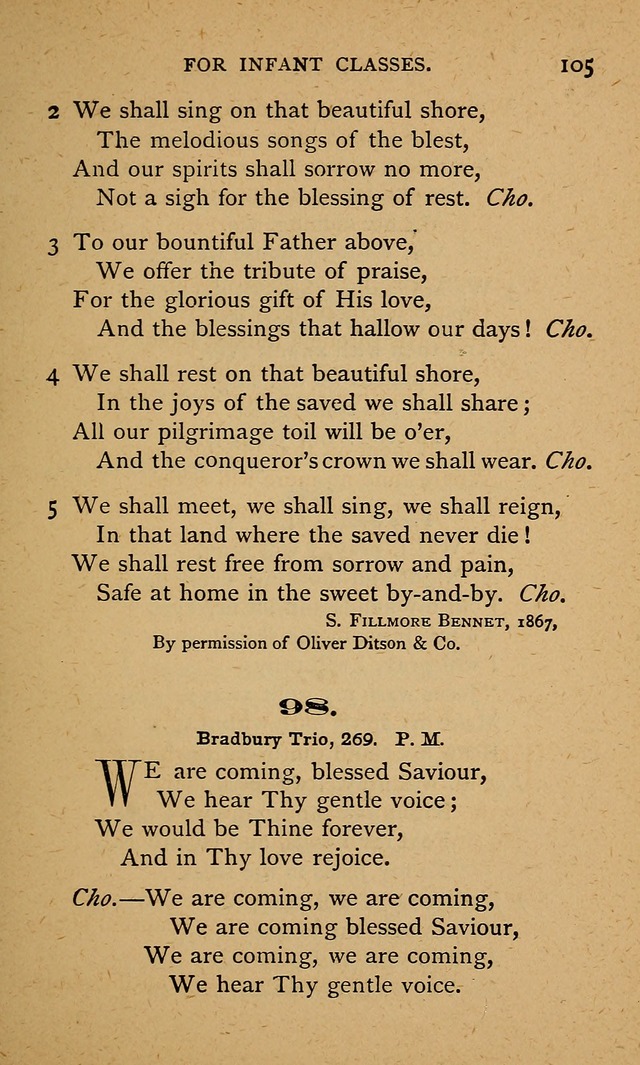 Gathered Leaves of Sunday School Song page 112