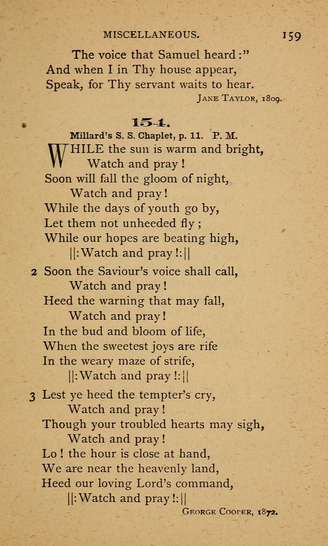 Gathered Leaves of Sunday School Song page 166