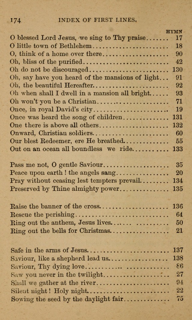 Gathered Leaves of Sunday School Song page 181