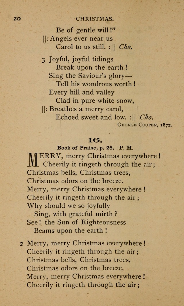 Gathered Leaves of Sunday School Song page 27