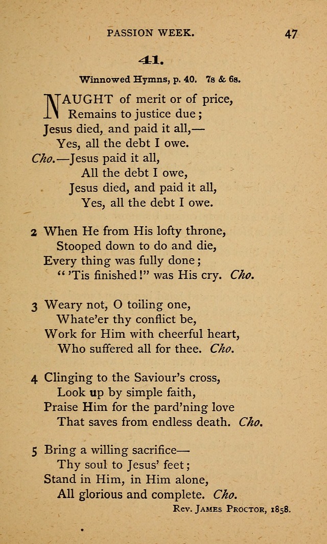 Gathered Leaves of Sunday School Song page 54