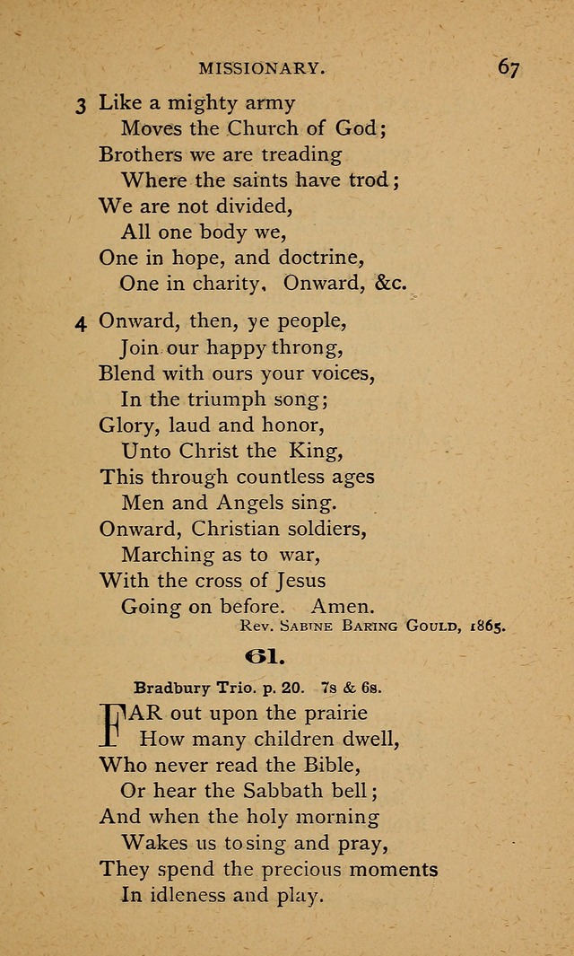 Gathered Leaves of Sunday School Song page 74