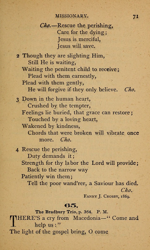 Gathered Leaves of Sunday School Song page 78