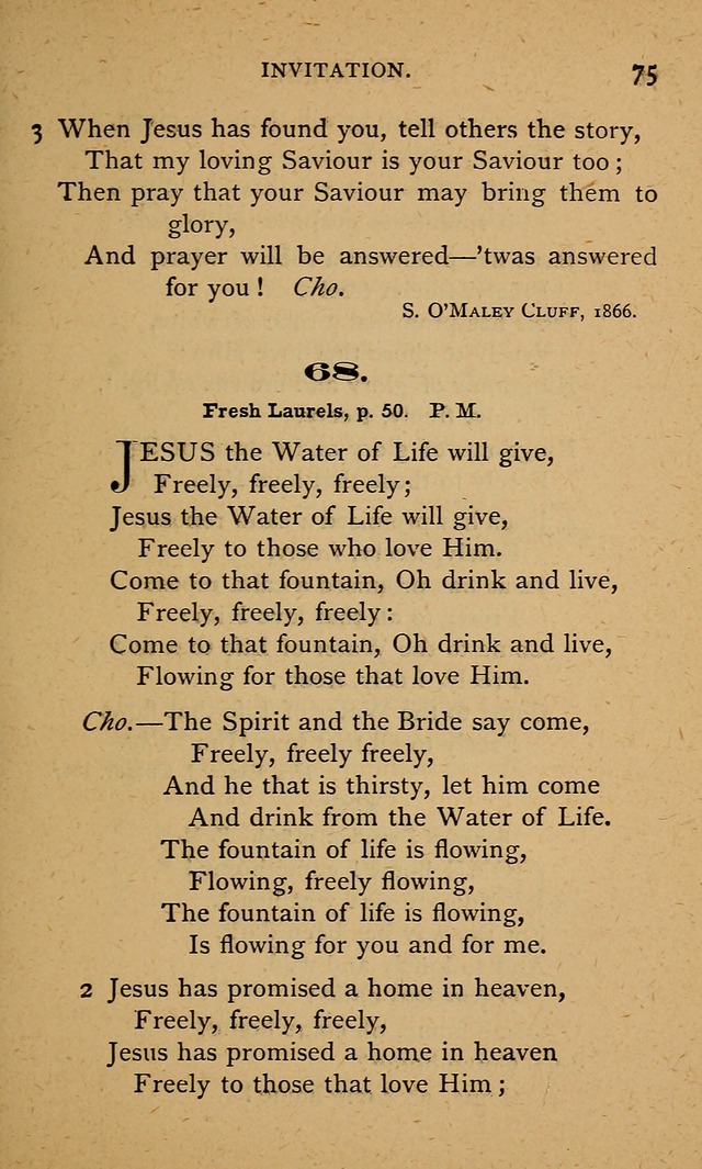 Gathered Leaves of Sunday School Song page 82