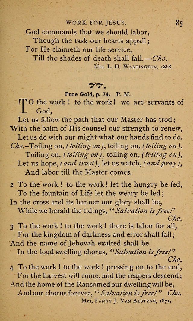 Gathered Leaves of Sunday School Song page 92
