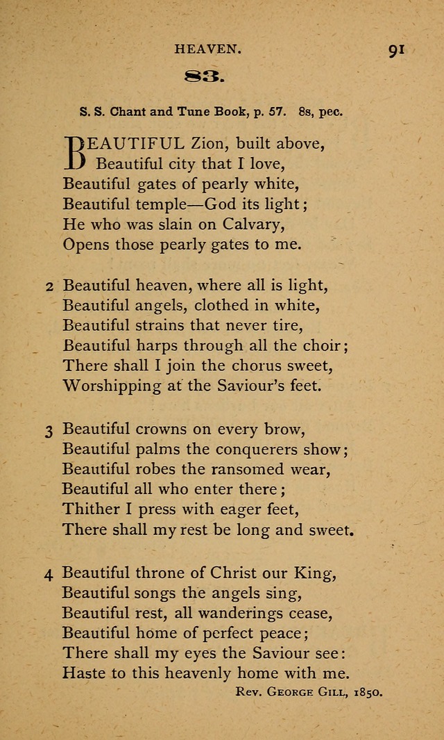 Gathered Leaves of Sunday School Song page 98