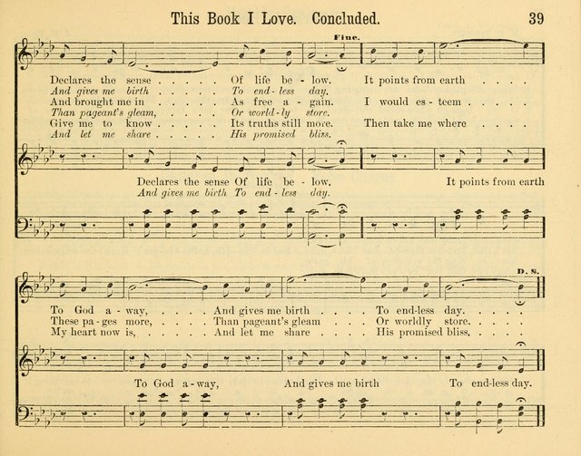 Grateful Praise: a collection of new songs for the Sunday-school page 39