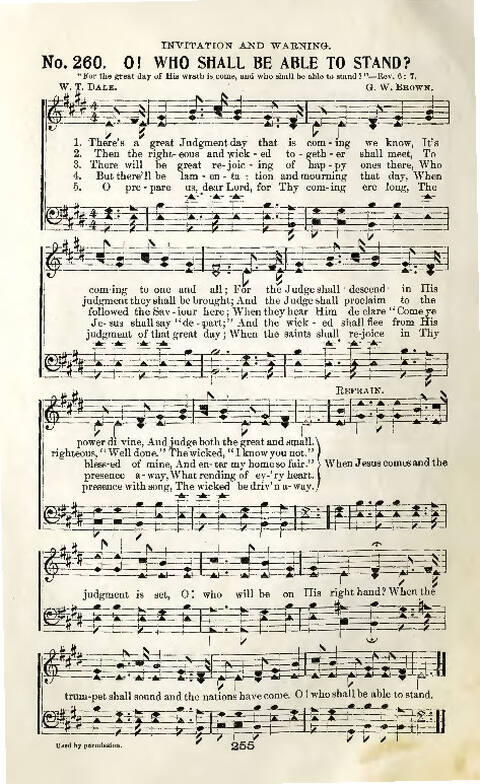Gospel Praise: a collection of new and old hymns and tunes for all occasions of Christian work and worship page 253