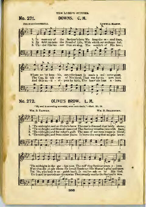 Gospel Praise: a collection of new and old hymns and tunes for all occasions of Christian work and worship page 264