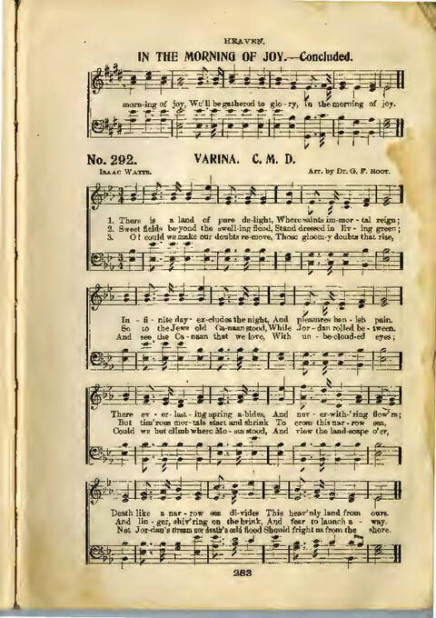 Gospel Praise: a collection of new and old hymns and tunes for all occasions of Christian work and worship page 281