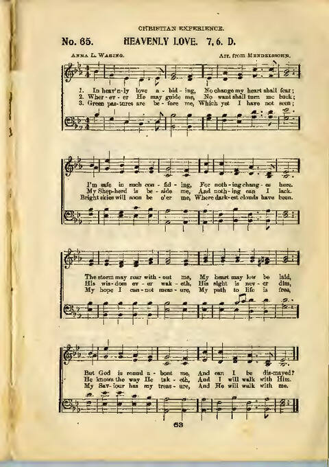 Gospel Praise: a collection of new and old hymns and tunes for all occasions of Christian work and worship page 61