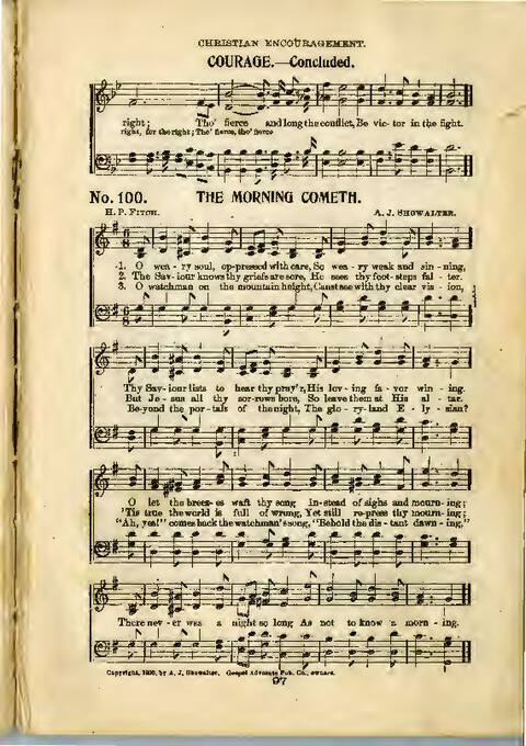 Gospel Praise: a collection of new and old hymns and tunes for all occasions of Christian work and worship page 95