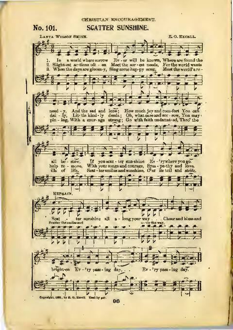 Gospel Praise: a collection of new and old hymns and tunes for all occasions of Christian work and worship page 96