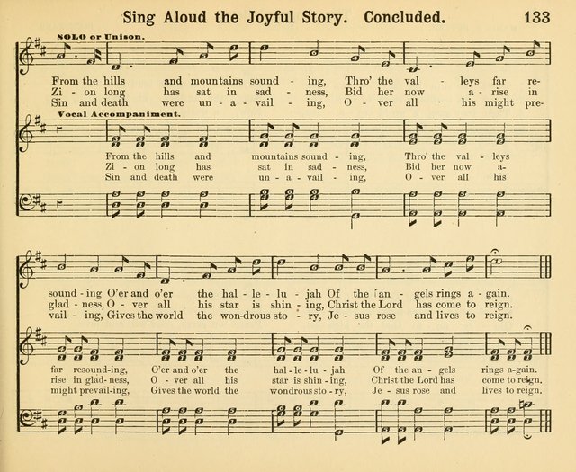 Glory and Praise: a collection of beautiful Sunday-school songs selected chiefly from The children