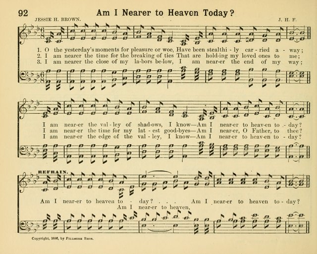 Glory and Praise: a collection of beautiful Sunday-school songs selected chiefly from The children