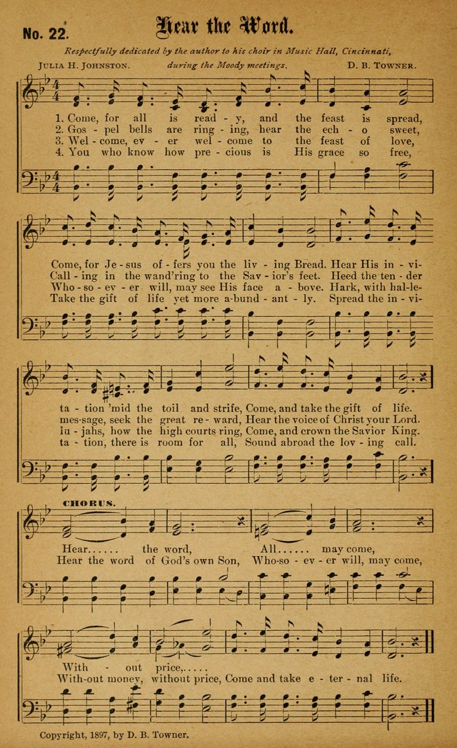 The Gospel Pilot Hymnal: a collection of new and standard hymns for Sunday schools, young peoples
