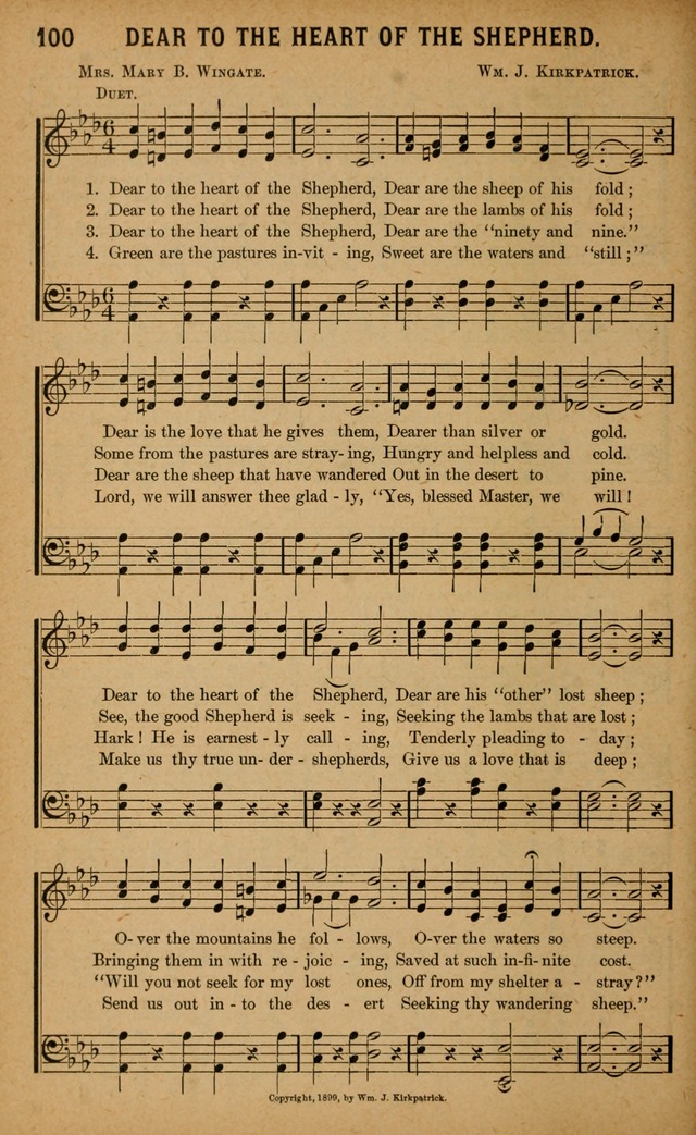 Gospel Praises: for use in meetings of Christian worship page 102