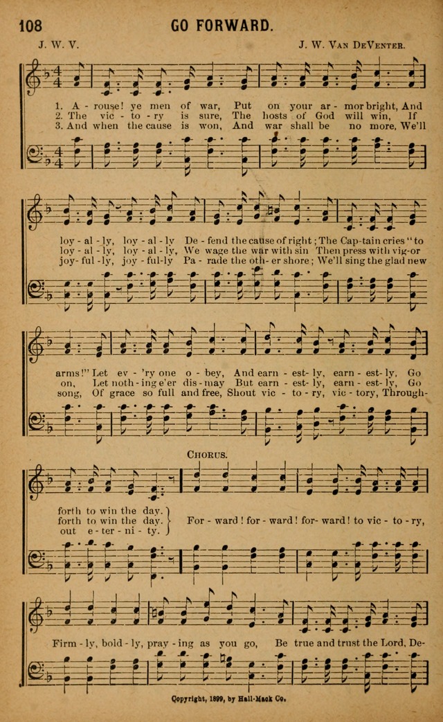 Gospel Praises: for use in meetings of Christian worship page 110