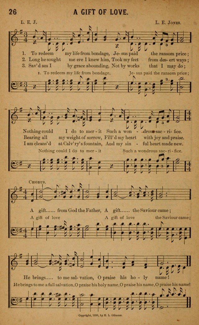 Gospel Praises: for use in meetings of Christian worship page 26