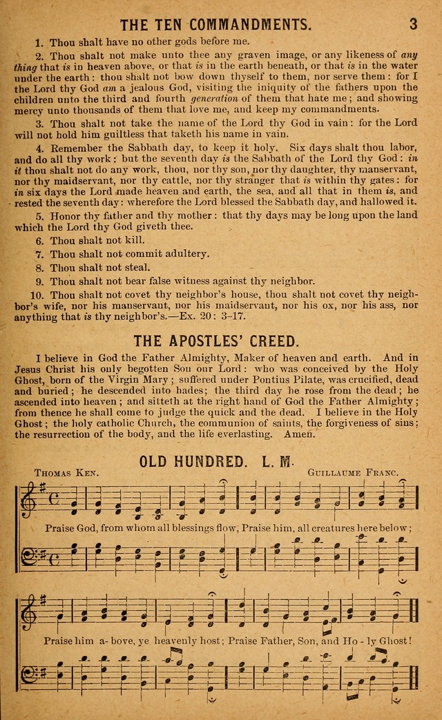 Gospel Praises: for use in meetings of Christian worship page 3
