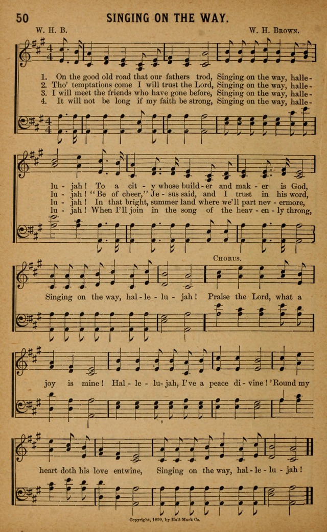 Gospel Praises: for use in meetings of Christian worship page 50