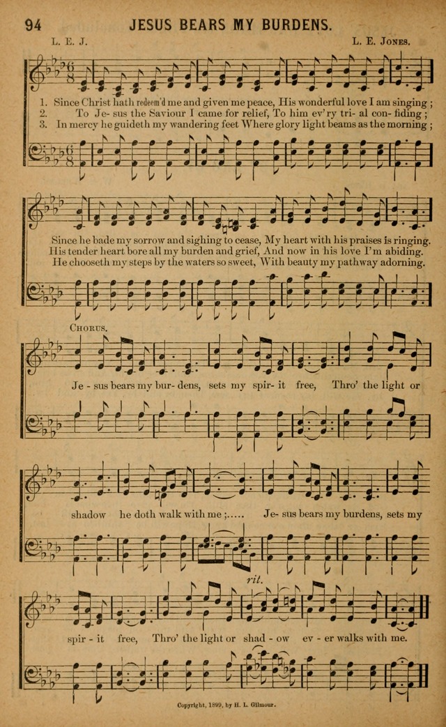 Gospel Praises: for use in meetings of Christian worship page 96