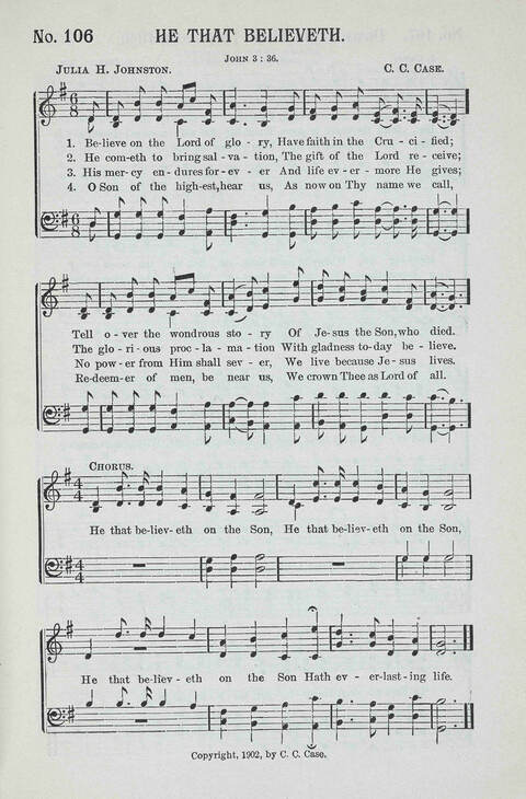 Glad Praises: a choice collection of church hymns, Sunday school songs, revival songs, children
