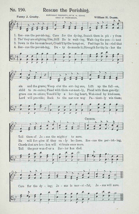 Glad Praises: a choice collection of church hymns, Sunday school songs, revival songs, children