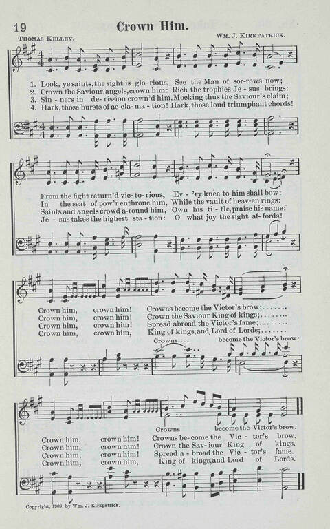 Glad Praises: a choice collection of church hymns, Sunday school songs, revival songs, children