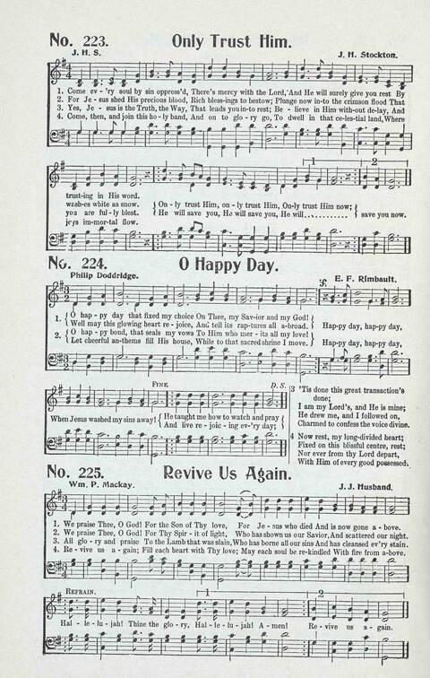 Glad Praises: a choice collection of church hymns, Sunday school songs, revival songs, children