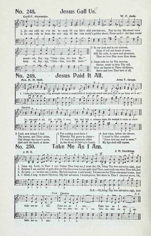 Glad Praises: a choice collection of church hymns, Sunday school songs, revival songs, children