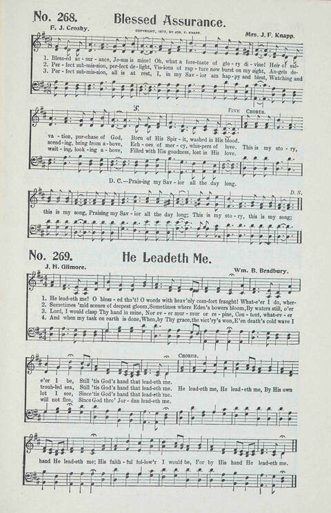 Glad Praises: a choice collection of church hymns, Sunday school songs, revival songs, children