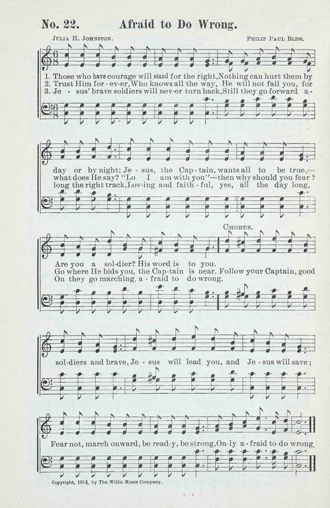 Glad Praises: a choice collection of church hymns, Sunday school songs, revival songs, children