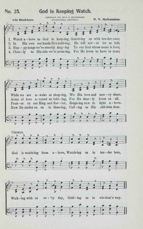 Glad Praises: a choice collection of church hymns, Sunday school songs, revival songs, children