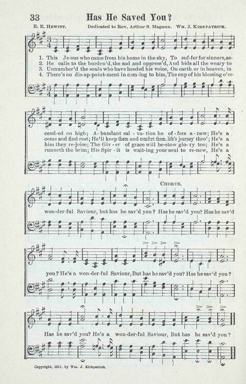Glad Praises: a choice collection of church hymns, Sunday school songs, revival songs, children