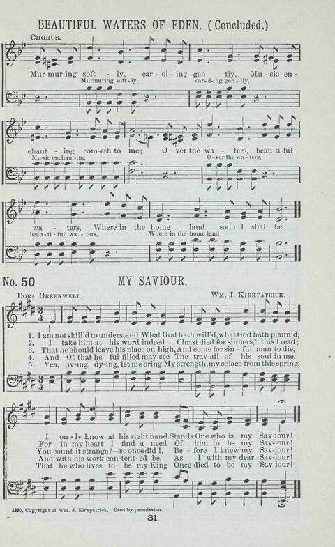 Glad Praises: a choice collection of church hymns, Sunday school songs, revival songs, children