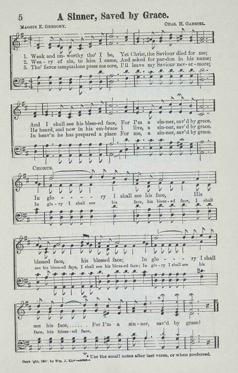 Glad Praises: a choice collection of church hymns, Sunday school songs, revival songs, children