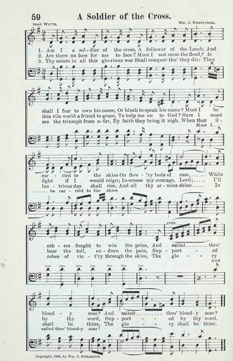 Glad Praises: a choice collection of church hymns, Sunday school songs, revival songs, children