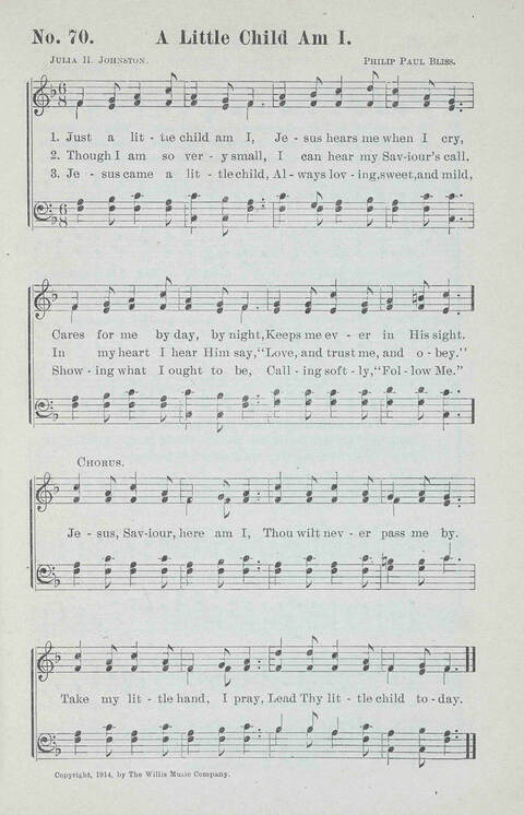 Glad Praises: a choice collection of church hymns, Sunday school songs, revival songs, children