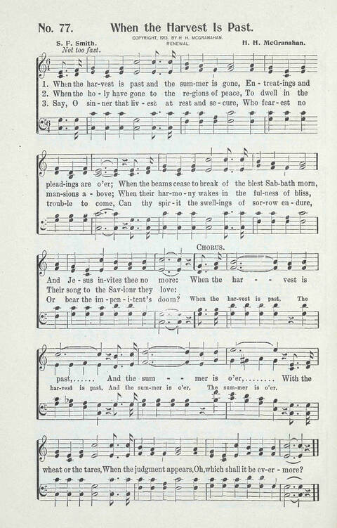 Glad Praises: a choice collection of church hymns, Sunday school songs, revival songs, children