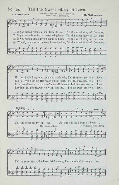 Glad Praises: a choice collection of church hymns, Sunday school songs, revival songs, children
